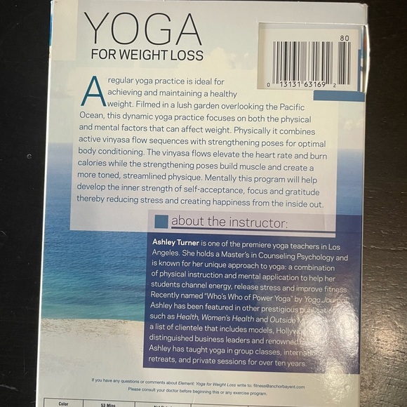 Element Yoga for Weight Loss DVD - Picture 2 of 2